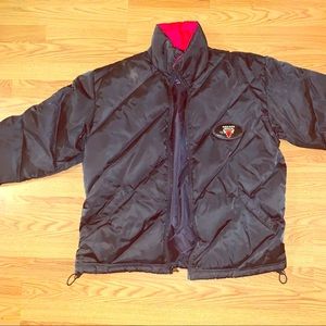 Chicago bulls vintage puffer coat